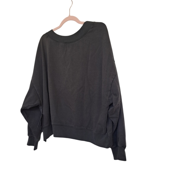 Torrid Festi Reversible Long-sleeve Sweatshirt - Gray Color - Picture 7 of 11